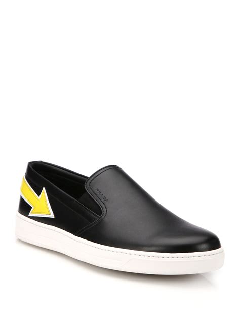 prada slippers men|prada slip on sneakers men.